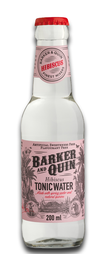 Barker&Quin Hibiscus Tonic 4 x 200ml